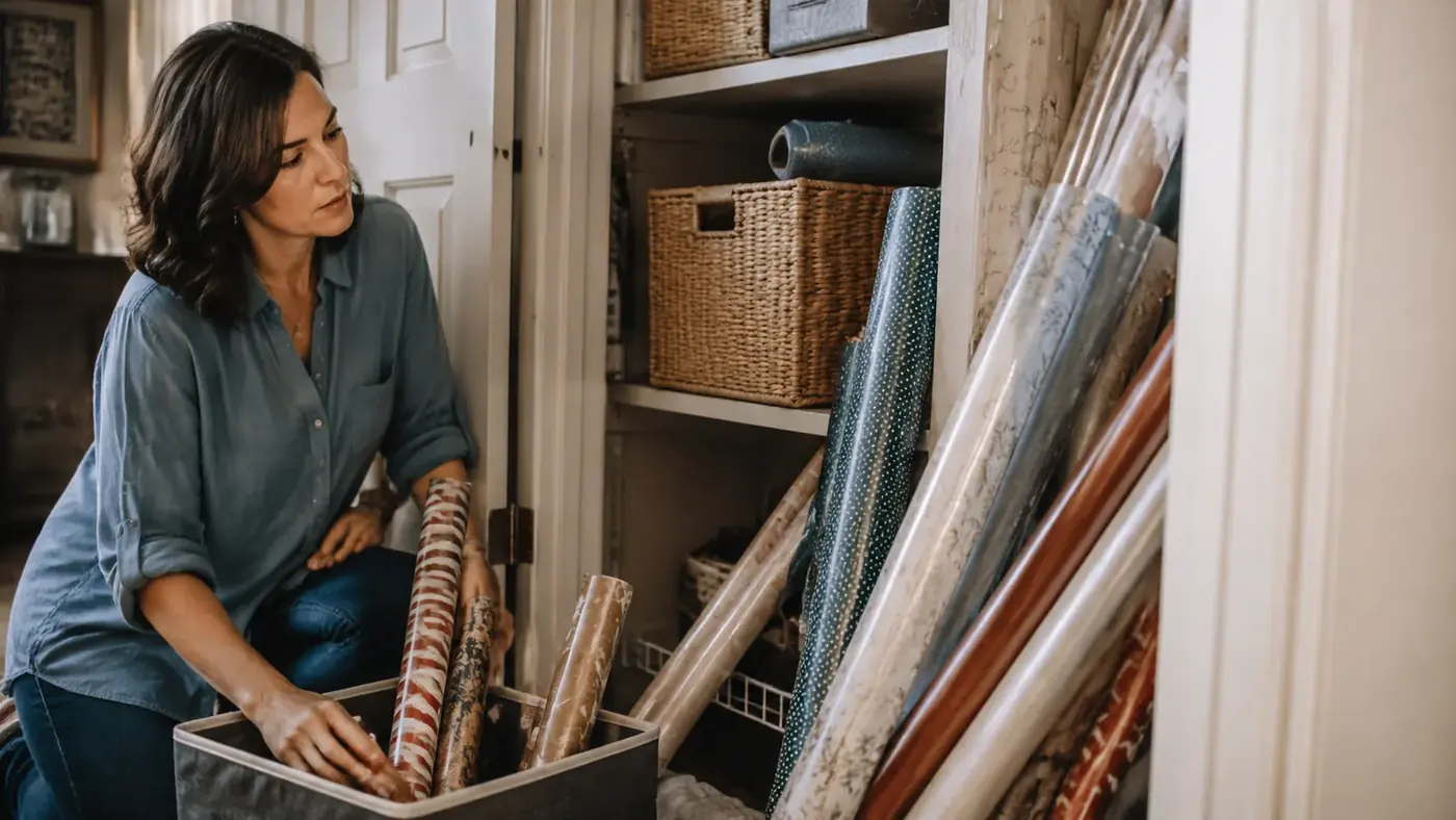 How I Finally Stopped Losing Wrapping Paper Every December